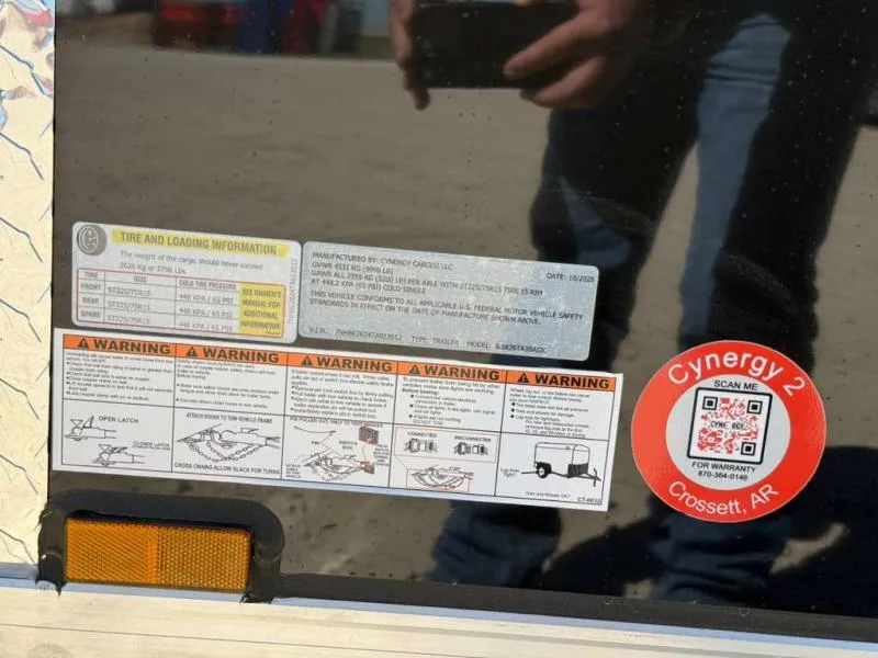 new Cargo (Enclosed) Trailers Cynergy Cargo  for sale, in Petty, TX Thumbnail 18