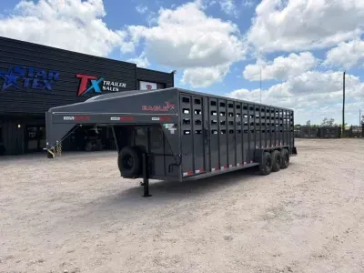 RawMaxx 6'8" x 28' EAGLE X LIVESTOCK TRAILER 24K