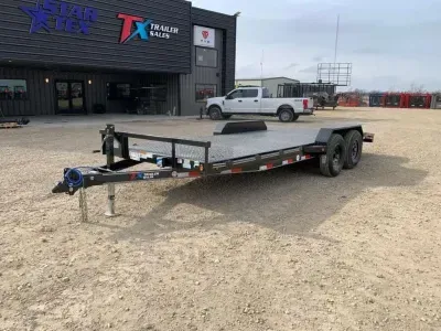 East Texas Trailers 83" X 20' CAR HAULER/EQUIPMENT 12K