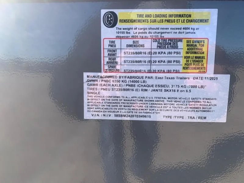 new Equipment / Flatbed Trailers East Texas Trailers  for sale, in Petty, TX Thumbnail 8