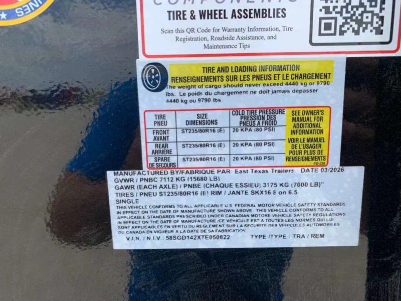 used Other Trailers East Texas Trailers  for sale, in Petty, TX Thumbnail 8