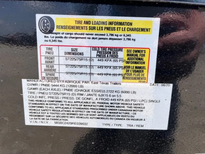 used Other Trailers East Texas Trailers  for sale, in Petty, TX Thumbnail 15