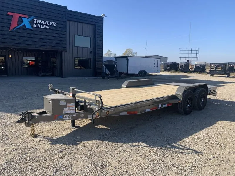 2025 East Texas Trailers 83" X 20' CAR HAULER/EQUIPMENT 14K
