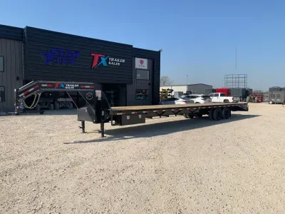 East Texas Trailers 40' GOOSENECK DECK OVER/ FLAT BED 20K
