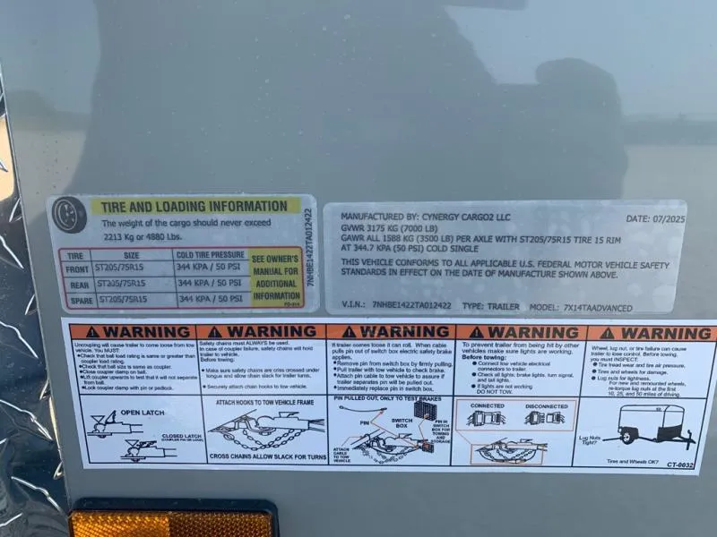 new Cargo (Enclosed) Trailers Cynergy Cargo  for sale, in Petty, TX Thumbnail 13