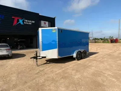 T-Rex Trailers 7' X 14' ?T-REX ENCLOSED CARGO TRAILER 7K