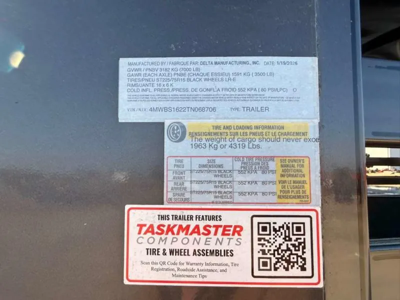 used Other Trailers Delta Manufacturing  for sale, in Petty, TX Thumbnail 13