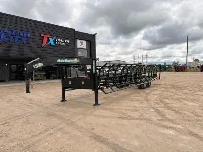 INDUSTRAIS AMERICA 16 INDUSTRAIS AMERICA DUAL TANDEM HAY TRAILER 20K
