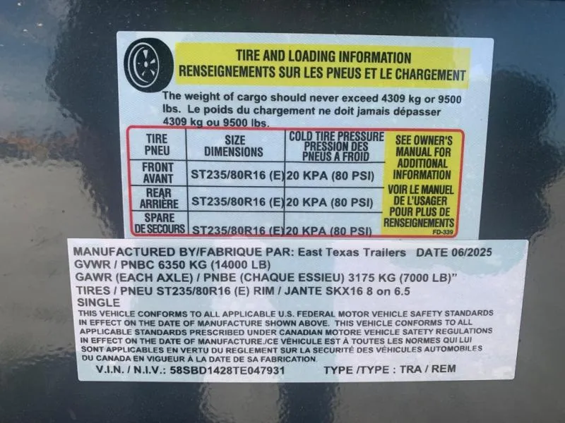 new Dump Trailers East Texas Trailers  for sale, in Petty, TX Thumbnail 7