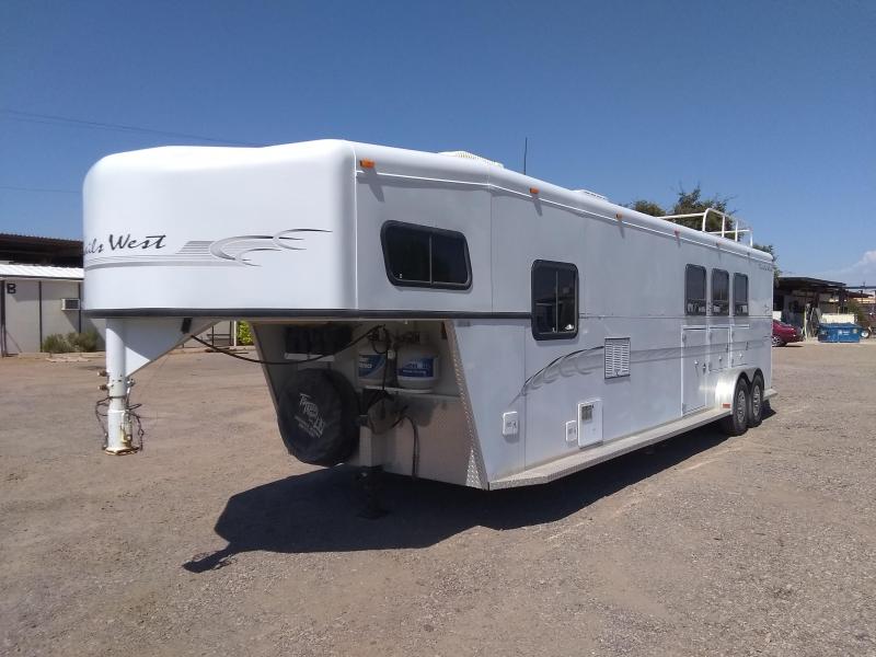 2002 Trails West Manufacturing SIERRA Horse Trailer 2002 Trails West Manufacturing SIERRA Horse Trailer