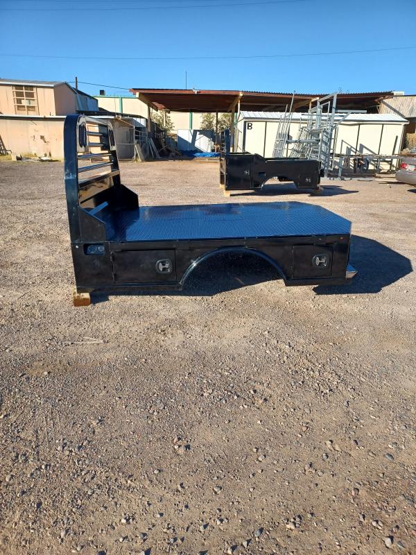 2022 Iron OX FLATBED W/ GOOSENECK Truck Bed CHEVY SHORT BED Imperial