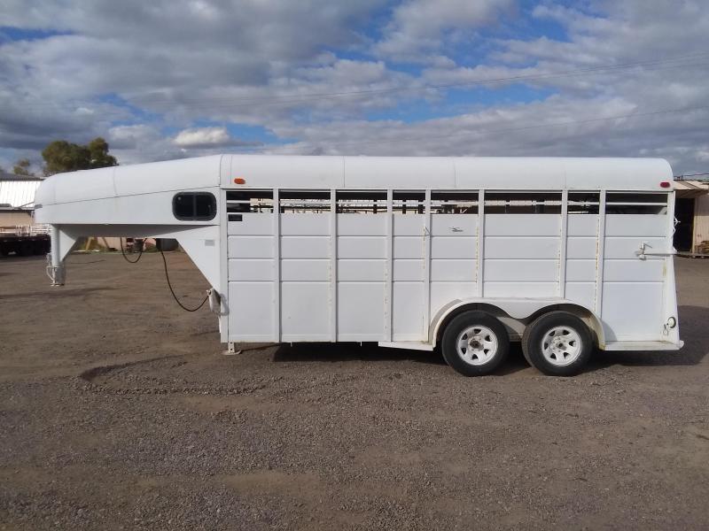 1998 Calico Trailers 16' GN STOCK Livestock Trailer 1998 Calico Trailers 16' GN STOCK Livestock Trailer