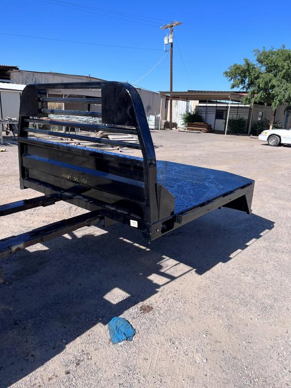 2022 Iron OX FLATBED W/ GOOSENECK Truck Bed FORD SRW SHORT BED