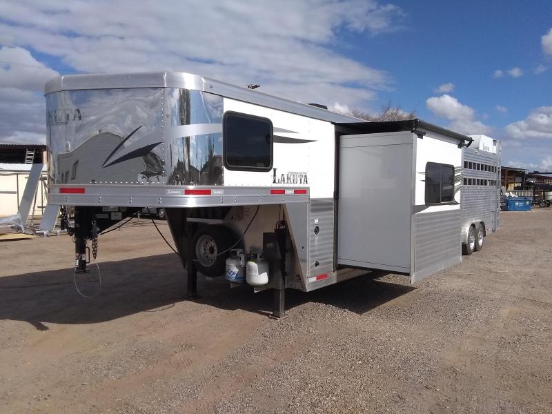 2020 Lakota LE81611 W/ SLIDE Livestock Trailer Imperial Stock and