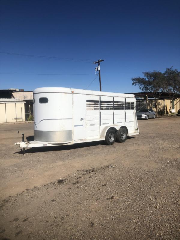 1994 W-W Trailer 4 HORSE SLANT BP Horse Trailer 1994 W-W Trailer 4 HORSE SLANT BP Horse Trailer