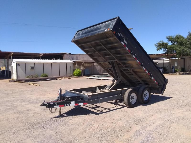 2015 PJ Trailers DUMP 96"X14' 14K SCISSOR W/ DROP SIDES Dump Trailer 2015 PJ Trailers DUMP 96"X14' 14K SCISSOR W/ DROP SIDES Dump Trailer