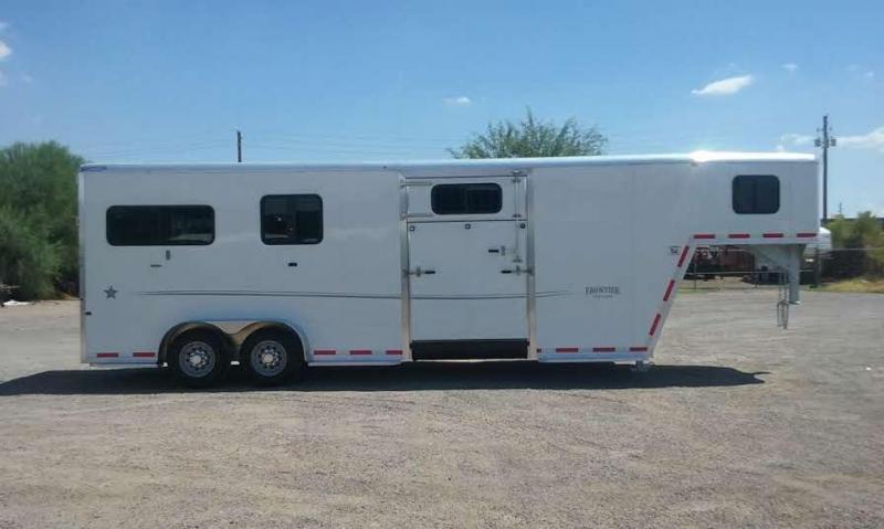 2017 FRONTIER 2+1 GN WARMBLOOD HORSE TRAILER 2017 FRONTIER 2+1 GN WARMBLOOD HORSE TRAILER