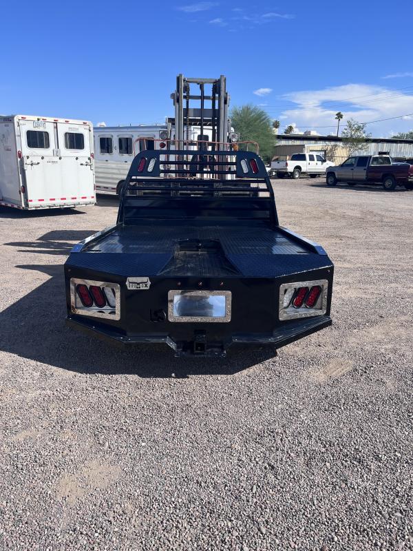 2022 Iron OX FLATBED W/ GOOSENECK Truck Bed FORD DUALLY TAKE OFF