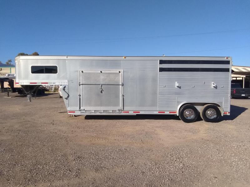 1998 EBY 2H WARMBLOOD W/ 11' SHELL AND BUGGY RAMP Horse Trailer 1998 EBY 2H WARMBLOOD W/ 11' SHELL AND BUGGY RAMP Horse Trailer