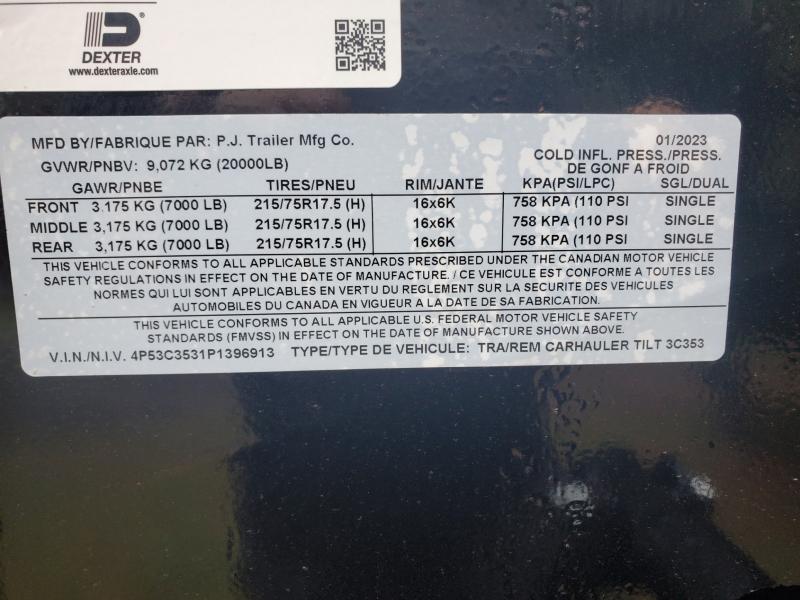 new Tilt Trailers PJ Trailers  for sale, in Fayetteville, GA Thumbnail 5