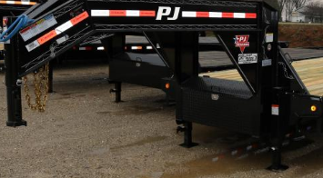 2022 PJ Trailers 32' Classic Flatdeck with Duals Trailer hvkXfM