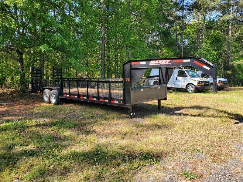 2015 Maxi Products Company Inc. 7x26 gooseneck Equipment Trailer 2015 Maxi Products Company Inc. 7x26 gooseneck Equipment Trailer