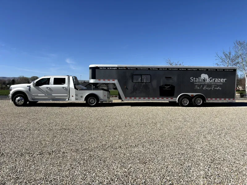 2001 Exiss Trailers 24' Gooseneck Car Hauler General Trailers