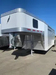 2024 Featherlite 8413-7024 Stock / Stock Combo Trailer