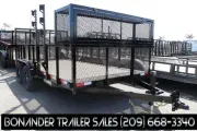 2022 Iron Panther 7X14 LT Landscape Trailer