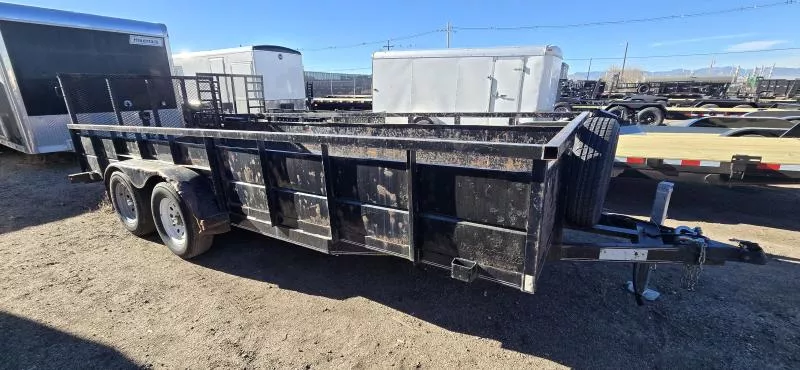 2015 Innovative Trailer Mfg. 77x18 utility trailer with 2 foot solid sides and ramp Utility Trailer