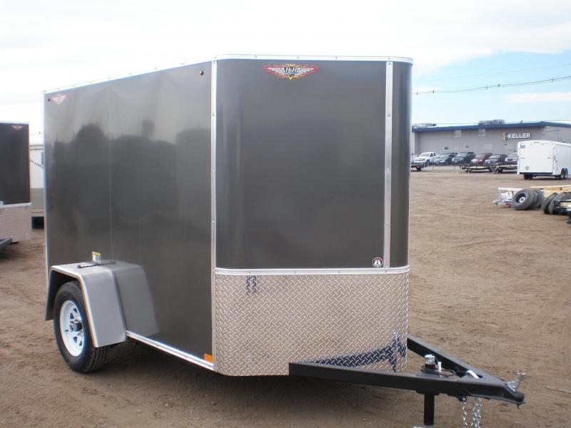 2021 H&H 5x8 Enclosed Cargo Trailer w/Ramp V-Nose 2021 H&H 5x8 Enclosed Cargo Trailer w/Ramp V-Nose