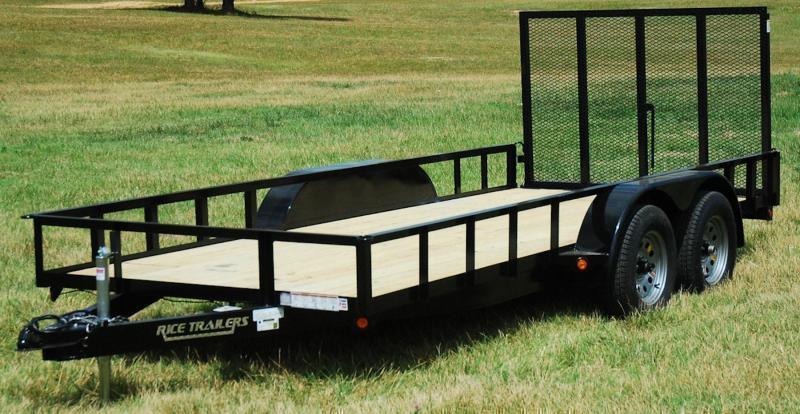 2021 Rice 76x12 Tandem Utility - No Ramp Gate 2021 Rice 76x12 Tandem Utility - No Ramp Gate