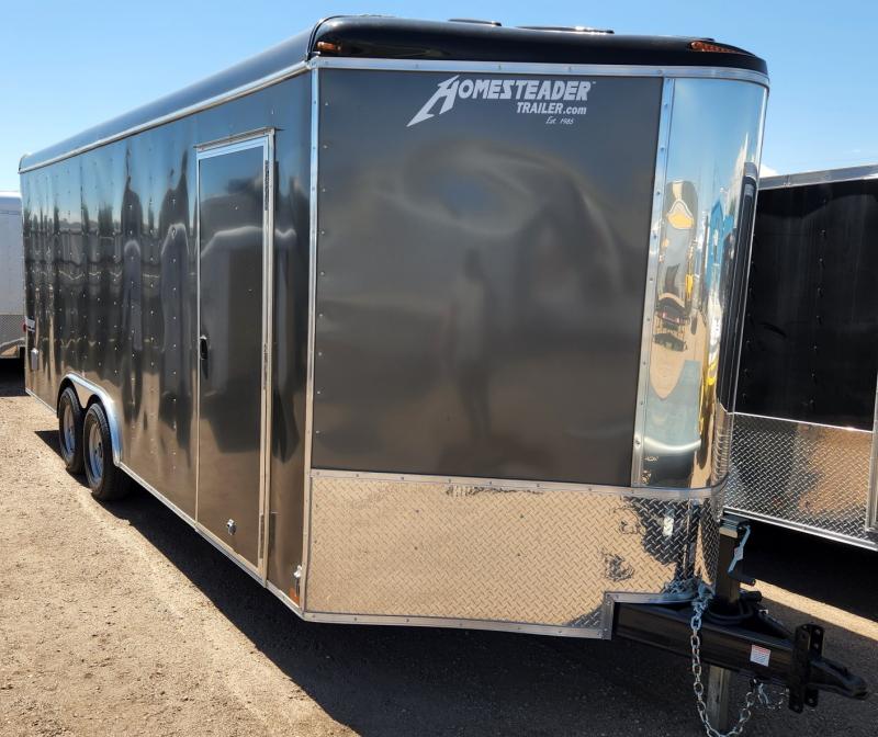 2022 Homesteader 8x20 Enclosed Car Hauler Trailer 10K Trailers in