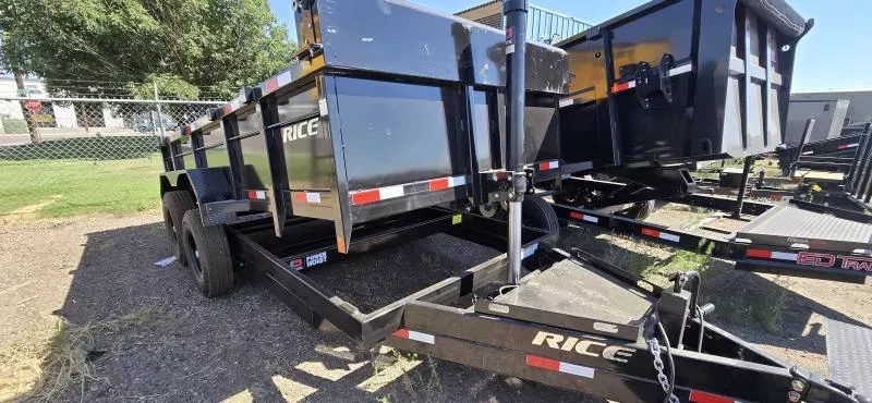 2025 Rice 82x14 HD Dump Trailer (All 7 Gauge)