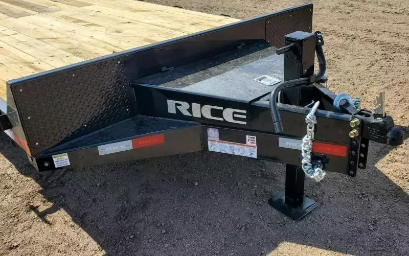2026 Rice 82x24 HD Equipment Trailer - 16K