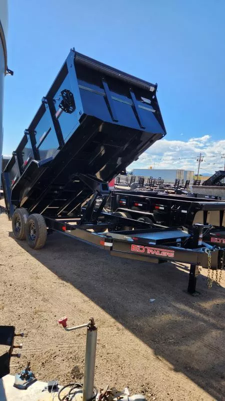 2026 ED Trailers 83x16' Dump Trailer 4' Side 14K 