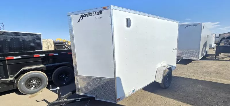 2026 Homesteader 6x12 Enclosed Cargo Trailer - V Nose