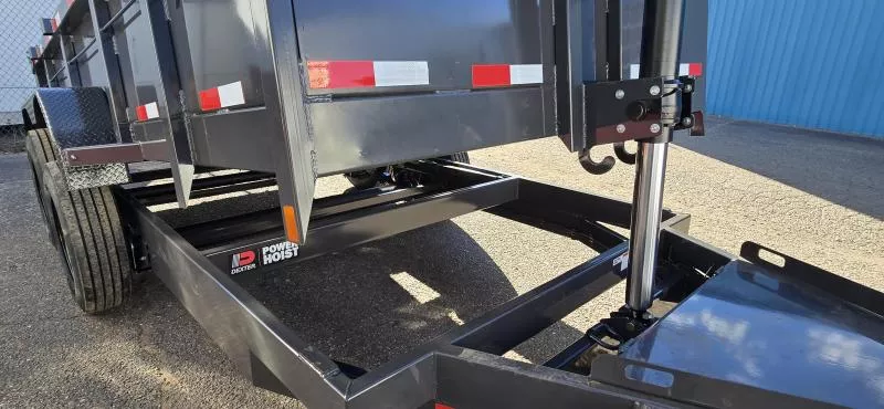 2026 Rice 82x14 16K GVWR 18 PLY Tires HD Dump Trailer (All 7 Gauge)