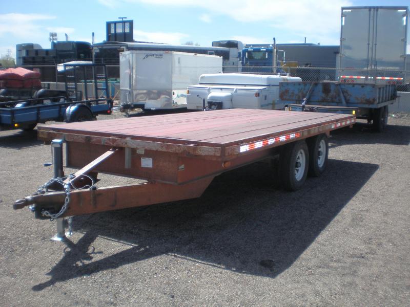 8x16 Deckover Flatbed Trailer 10K 8x16 Deckover Flatbed Trailer 10K