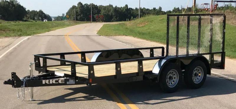 2023 Rice TD8212 Utility Trailer 2023 Rice TD8212 Utility Trailer