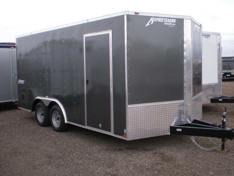 2021 Homesteader 8x16 Enclosed V-Nose Cargo Trailer 2021 Homesteader 8x16 Enclosed V-Nose Cargo Trailer