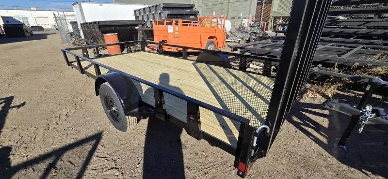 2026 Rice 76x14 Utility Trailer W/Ramp