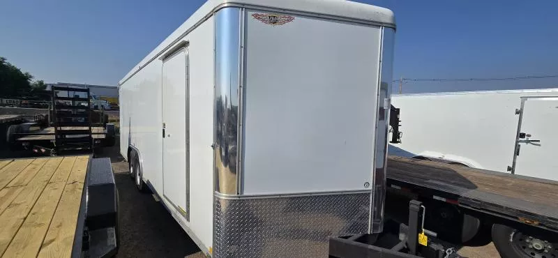2011 H and H Trailer CR Round-Top Tandem Axle Car / Racing Trailer 2011 H and H Trailer CR Round-Top Tandem Axle Car / Racing Trailer Rx7nTUs1yfrg