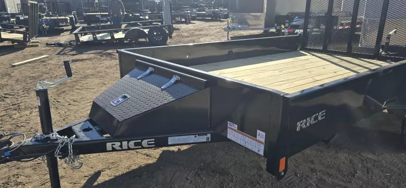 2026 Rice Trailers 76x10 SST7610  Utility Trailer