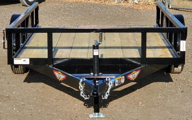 2021 H&H 5.5 x10 Utility Trailer w/ No Gate 2021 H&H 5.5 x10 Utility Trailer w/ No Gate