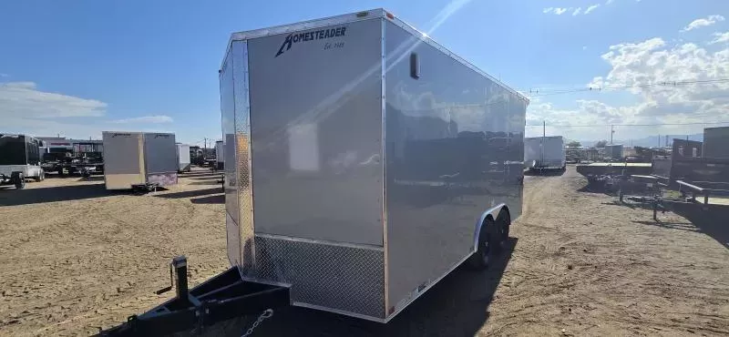 2026 Homesteader 8x16 Enclosed V-Nose Cargo Trailer w/Extra Height