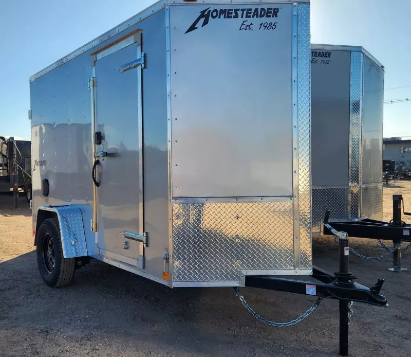 2026 Homesteader 5x10 Enclosed Cargo Trailer - V Nose (46410)