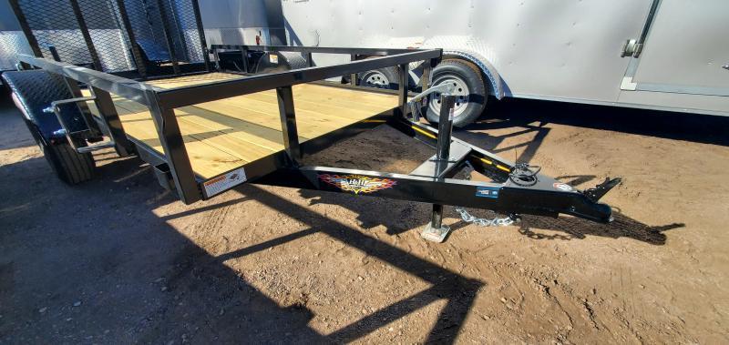 2025 H and H 5.5x10 Utility Trailer w/Ramp Gate (00880)