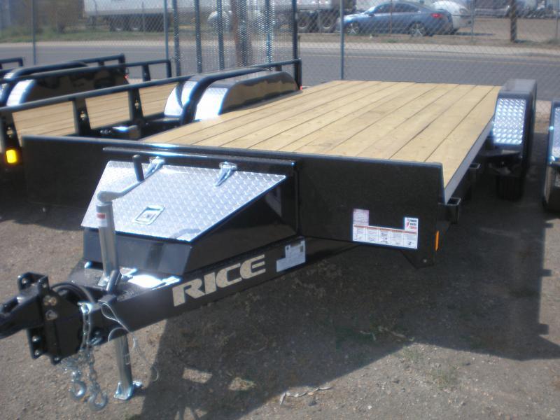 2020 Rice 82x16 Flatbed Car Hauler - No Dovetail 2020 Rice 82x16 Flatbed Car Hauler - No Dovetail