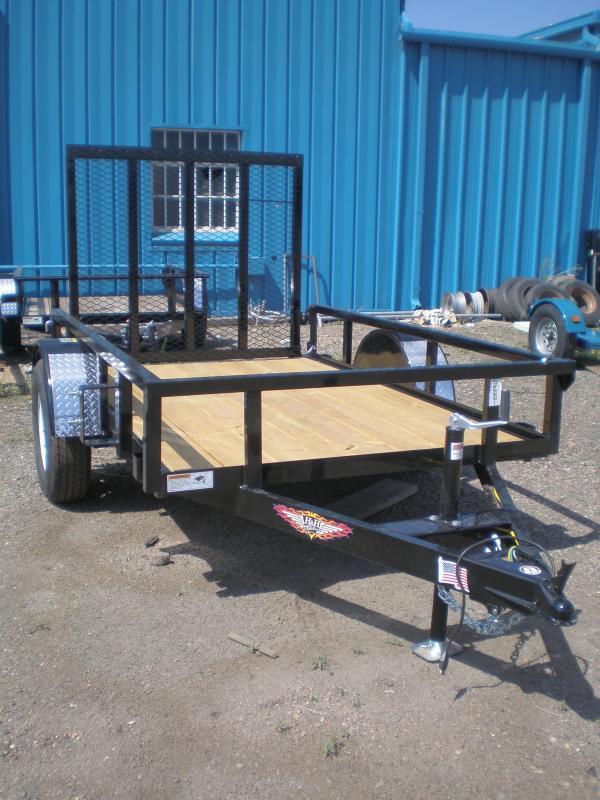 2021 H & H 5X8 Utility Trailer w/4' Ramp Gate 2021 H & H 5X8 Utility Trailer w/4' Ramp Gate
